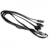 CC-8900326 Carbide SPEC-DELTA RGB +12V RGB 4-pin 1-to-3 Splitter Cable - 1