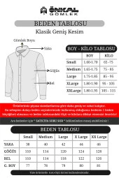 Gömlek Kravat Seti(Hediye Kutulu Klasik Lacivert Gömlek+Düz Kravat) - 7