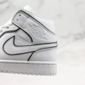 Jordan 1 Mid Iridescent Reflective White - 4
