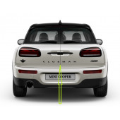 Mini Cooper Clubman Siyah Metal 3M Bagaj Yazı Logo - 1