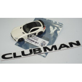 Mini Cooper Clubman Siyah Metal 3M Bagaj Yazı Logo - 5