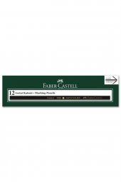 Faber Castell Asetat Işaretleme Kalemi Siyah 12 Adet - 1