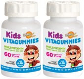 Force Nutrition Kids Vitagummies 4-10 Yaş Çoçuk Multivitamin 2x60 Çignenebilir Form - 1