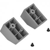 CC-8900460 iCUE 4000X/4000D/4000D Airflow Rear Case Feet, Gray - 1