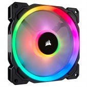 CORSAIR CO-9050074-WW LL140 RGB 140mm DUAL LIGHT LOOP RGB LED PWM FAN 2 FAN PACK WITH LIGHTING NODE PRO - 1
