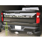 Chevrolet Siverado Bagaj 3M 3D Krom ABS Yazı Logo Amblem - 1