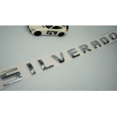 Chevrolet Siverado Bagaj 3M 3D Krom ABS Yazı Logo Amblem - 2