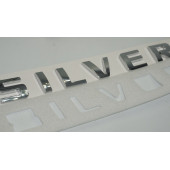 Chevrolet Siverado Bagaj 3M 3D Krom ABS Yazı Logo Amblem - 6