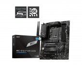 MSI MB PRO PRO B760-P WIFI DDR4 SOKET 1700 DDR4 5333MHZ (OC) PCI-E Gen4 3X M.2 USB3.2 DP HDMI 1x2.5G LAN WI-FI 6E ATX - 1