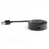 DK-AC-USB344 4 PORT USB3.0 USB HUB SIYAH - 1