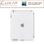 Luxa2 iPad 3 Tough Case Plus Plastik Kılıf-Beyaz LHA0063-A - 1
