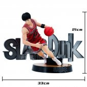 Basketbol Anime Slam Dunk Shohoku Karakter Figür Oyuncak Standlı Biblo - 4