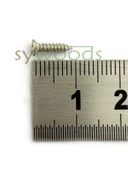 100 ADET  9,5 MM MİNİ HOBİ VİDASI NİKEL - 3