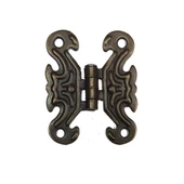 Kelebek Menteşe 10 Adet Antik 33x40 mm Kutu ve Sandık Menteşesi Hobi Maket thumbnail 1