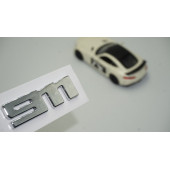 Porsche 911 Carrera 3M Gümüş Krom Bagaj Logo Orjinal Ürün - 2