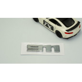Porsche 911 Carrera 3M Gümüş Krom Bagaj Logo Orjinal Ürün - 3