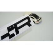 Seat Leon Cupra R Siyah Renk 3M 3D Bagaj Yazı Logo Orjinal Ürün thumbnail 2