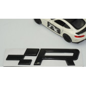 Seat Leon Cupra R Siyah Renk 3M 3D Bagaj Yazı Logo Orjinal Ürün thumbnail 4