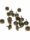 200 Adet 11 mm Papatya Kabara Raptiye Hobi Çivisi Koltuk Çanta Tasarım Aksesuar Süsü - 3