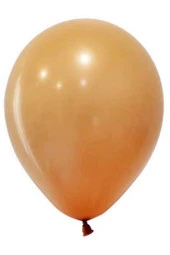 Balonevi Balon 12" Karamel Renk 12 İnç Balon (100 Lü Paket) - 1
