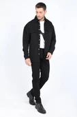 Erkek Oversize Jean Gömlek Siyah thumbnail 3
