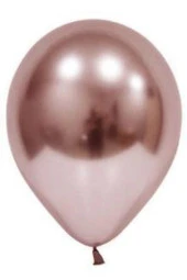 Balonevi 12" Krom Rose Gold 12 İnç Rose Gold Balon (50 Li Paket) - 1