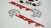 DK Tuning Dodge Challenger Charger SRT Hellcat Gri Kırmızı Logo Arma thumbnail 4