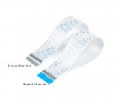 FFC-0.5MM 12 PİN Esnek Kablo 10Cm Düz (Forward Direction) x 1 Adet (rf075) - 1