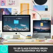 Logitech MX Keys Mini Minimalist Kablosuz Bluetooth Aydınlatmalı Türkçe Q Klavye - Siyah thumbnail 5