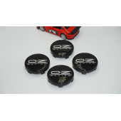 OZ Racing Jant Göbeği Kapak Seti 60mm Beyaz Siyah Renk - 2