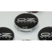 OZ Racing Jant Göbeği Kapak Seti 60mm Beyaz Gümüş Renk - 3