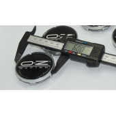 OZ Racing Jant Göbeği Kapak Seti 60mm Beyaz Gümüş Renk - 5