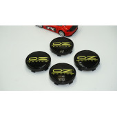 Oz Racing Jant Göbeği Kapak Seti 60mm Sarı Siyah Renk - 2