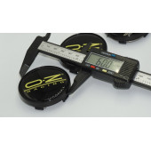 Oz Racing Jant Göbeği Kapak Seti 60mm Sarı Siyah Renk - 5