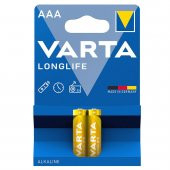 Varta 4103 Longlife Alkalin AAA İnce Kalem Pil 2li Paket - 1