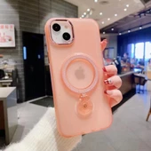 İphone 11 Stantlı Buzlu Sert Magsafe Kapak thumbnail 9