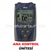 XP - DEUS Dedektör - 22,5cm HF Başlık, Ana Kontrol Ünitesi (RC), WS4 Kulaklık - 3