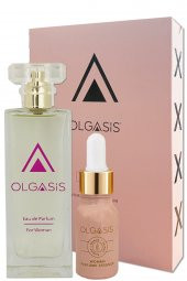 PR-100 Portakal Çiçeği Yasemin Kadın Parfümü EDP 50 Ml + 10Ml Saf Konsantre Parfüm Esansı Alkolsüz - 1