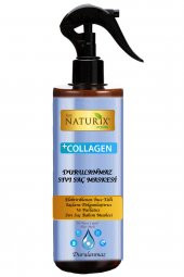 Collagen Bakım Sıvı Saç Maskesi 250 ML Durulanmaz Elektriklenme Karşıtı Dolgunlaştırıcı Parlatıcı - 1