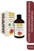 Naturix Nar Çekirdeği ve Kantaron Yağı Şampuanı  Kepeğe Karşı, Kaşıntı ve Hassas Saç Derisi İçin Nazik Bakım (250 ml) - 1