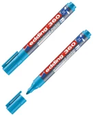 Edding 360 Beyaz Tahta Kalemi Açık Mavi 3lü - 1