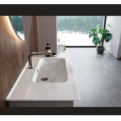 Cerastyle Turkuaz Blue Etajerli Lavabo 80x47 cm - 3