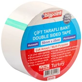 Bigpoint Çift Taraflı Bant 50 mm x 25 m 4'lü Kutu - 2