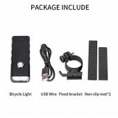 1000 Lümen Bisiklet Işığı Usb Şarj Edilebilir Led 6 Saat El Feneri 3 Modlu Suya Dayanıklı Işık - 5