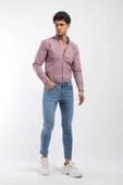 Erkek Tim Slim Fit Jean Pantolon Açık Mavi - 5