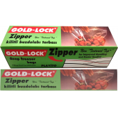Gold-Lock Buzdolabı poşeti 12 adet kilitli 25x19 cm - 1