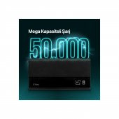 Ttec 2BB197S Recharger Mega Lcd 50.000mah Powerbank Siyah - 2