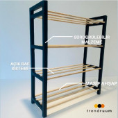 Sinbo Sto-6720 Ahşap Çubuklu Ayakkabılık - 5