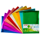Bigpoint Metalik(Aynalı) Kağıt A4 Karışık 10 Renk - 80 Gram 60'lı Paket thumbnail 1