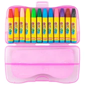 Bigpoint Pastel Boya 12 Renk - Pembe Kutulu 3'lü Paket - 2
